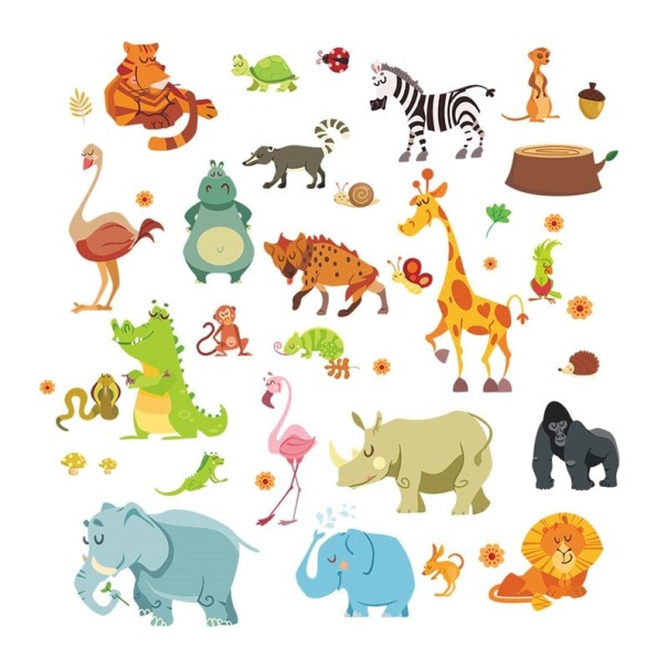 Autocollants animaux A1793 1