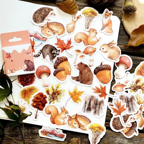 Autocollants automne 46 pcs 1