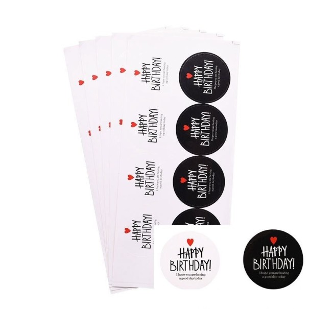 Autocollants Joyeux Anniversaire 3