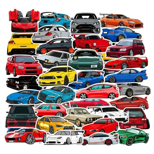 Autocollants voiture 100 pcs 1
