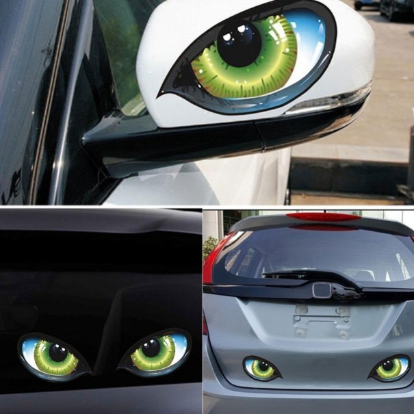 Autocollants yeux 2 pcs 1
