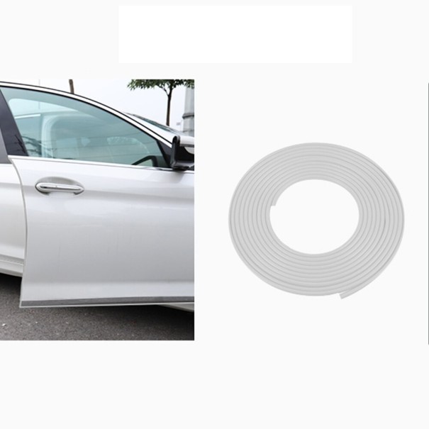 Autodeurrandbeschermingsstrip 5 m doorzichtig