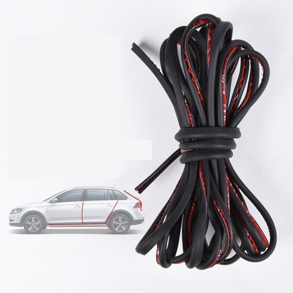 Autodeurrubber afdichting 10 m zwart