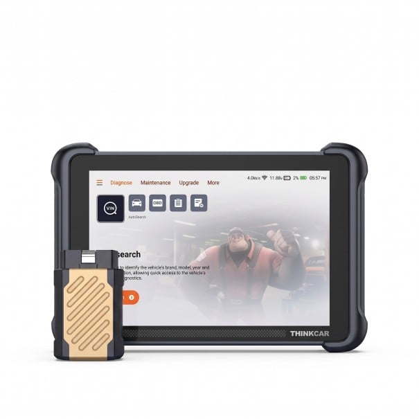 Autodiagnostik ThinkScan 689BT mit Tablet und Bluetooth OBD2 Adapter CAN FD und DoIP zur Diagnose des gesamten Fahrzeugs und zur ECU-Codierung 1