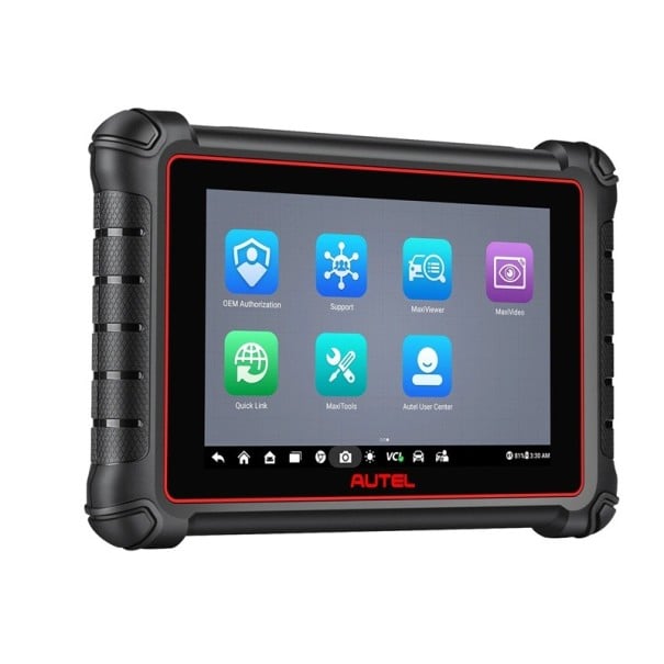 Autodiagnostika s 8palcovým displejem a systémem Android 11 s obousměrnými testy podporou DoIP a CAN FD a tiskem přes Wi-Fi černo-červená 1
