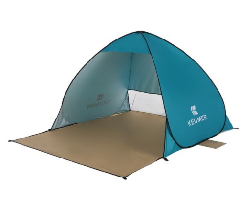 Automatische opvouwbare tent donkerblauw