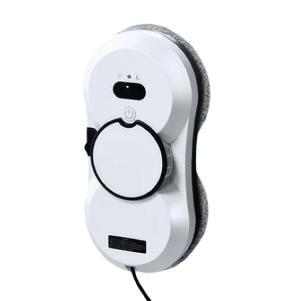 Automatischer Fensterreiniger mit Wassersprühstrahl 5600 Pa Vakuum Fernbedienung Sicherheitsseil 14x30x7 cm Home Robot 1
