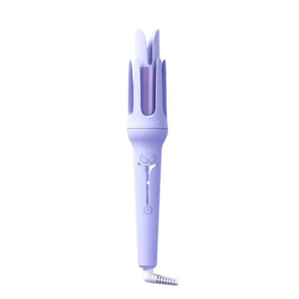 Automatischer Lockenwickler, 32 mm, großer Anionen-Keramik-Lockenstab, 4 Geschwindigkeiten, schnelles Aufheizen, Styling-Tool, 270 x 66 x 66 mm lila