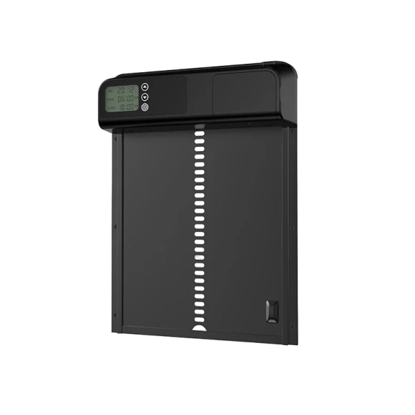 Automatisk hønsehusdør med timer Selvåbnende hønselør 32 x 24,4 cm 1