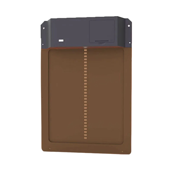 Automatisk hönsgårdsdörr med ljussensor Självöppnande hönsdörr 35 x 23,9 cm brun
