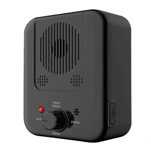 Automatizator ultrasonic pentru respingerea lătratelor câinilor 11 x 8,5 x 4,9 cm 3 nivele de sensibilitate Dispozitiv de antrenament 1