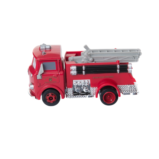 Automóvel de metal 1:55 Disney Pixar Carros 3 Camião de Bombeiros Red Modelo metálico para crianças Miniatura detalhada Veículo do filme Brinquedo colecionável 1
