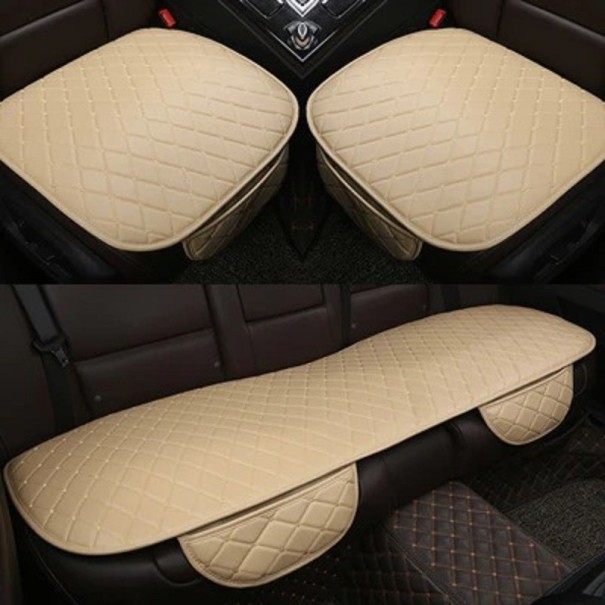 Auton istuinpäällissetti 3 kpl Z166 Beige
