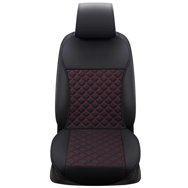 Autopoťah na predné sedadlo červená