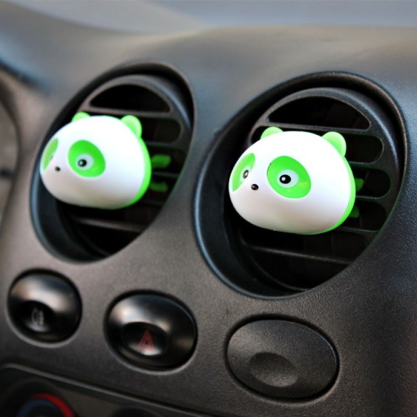 Autós légfrissítő - Panda - 2 db zöld