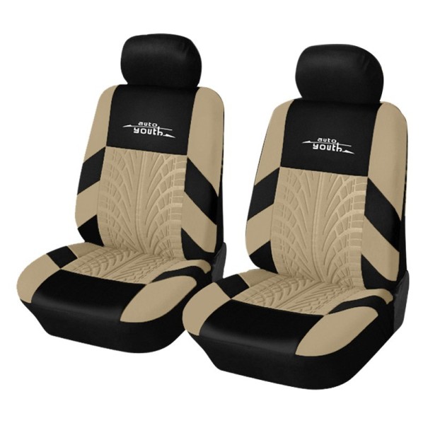 Autoschonbezüge für die Vordersitze beige