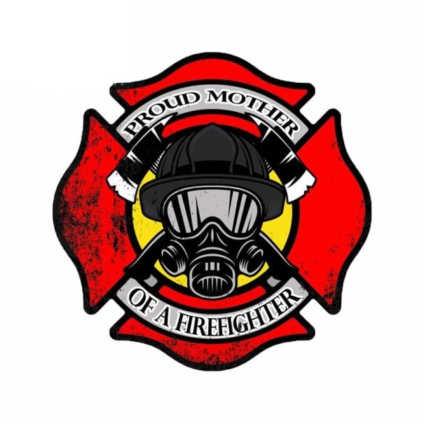 Autosticker met brandweermotief 7
