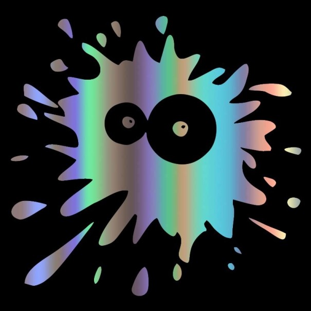 Autosticker - stippen 12