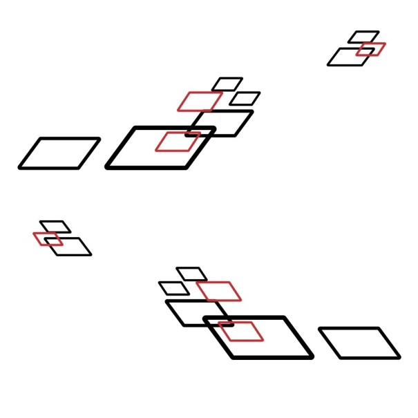 Autostickers zijkant 2 stuks zwart