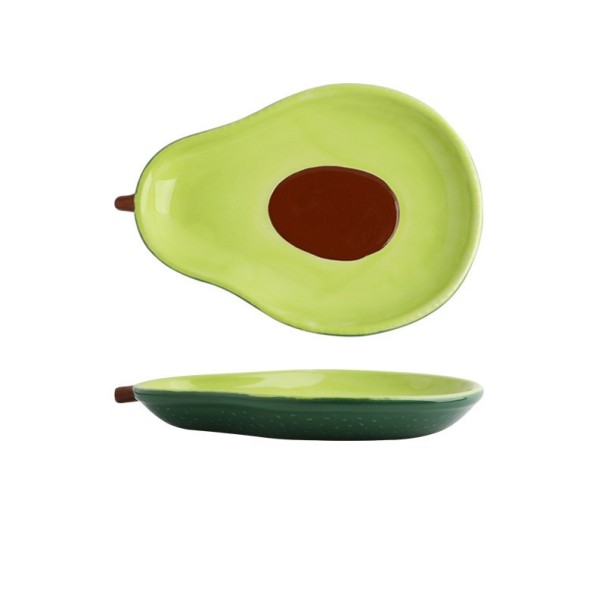Avocadoformet bakke M