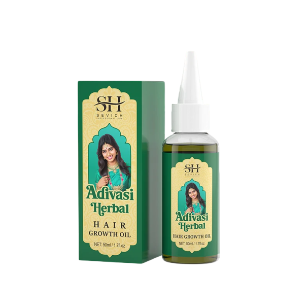 Ayurvedic Hair Growth Oil 50 ml India Organic Serum Against Hair Loss Fast Growth Rosemary Castor Olive Onion Oil 1