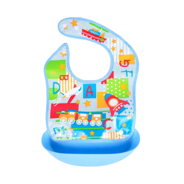 Babete de silicone com bolso N881 2
