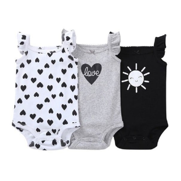 Baby body's 3 stuks 9-12 maanden C