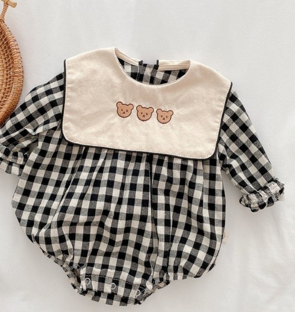 Baby Bodysuit N736 black 3-6 months