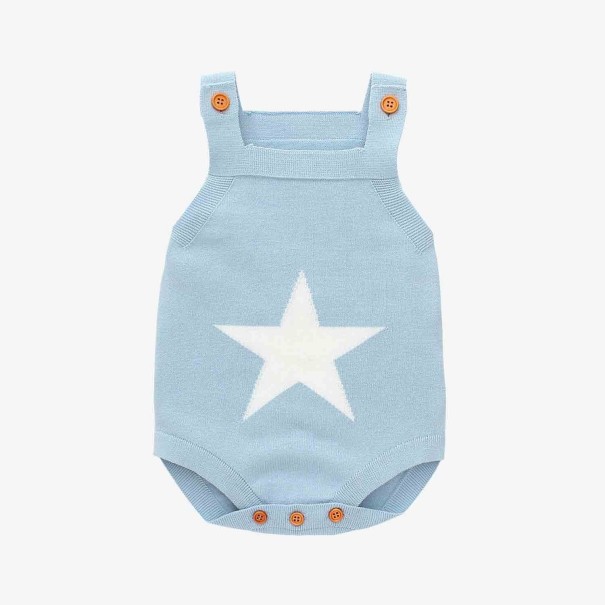 Baby Bodysuit N746 light blue 3-6 months