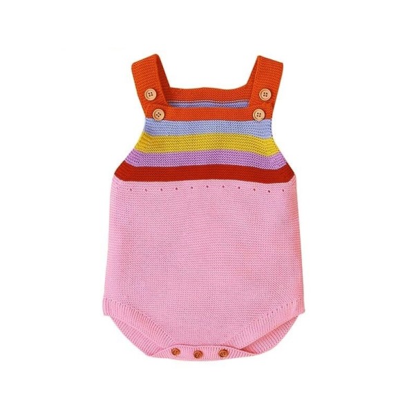 Baby Bodysuit N788 pink 3-6 months