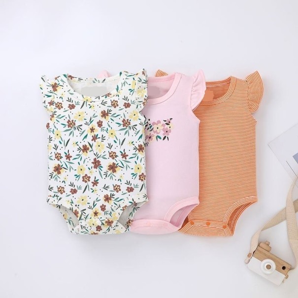 Baby Bodysuits 3 pcs 3-6 months B