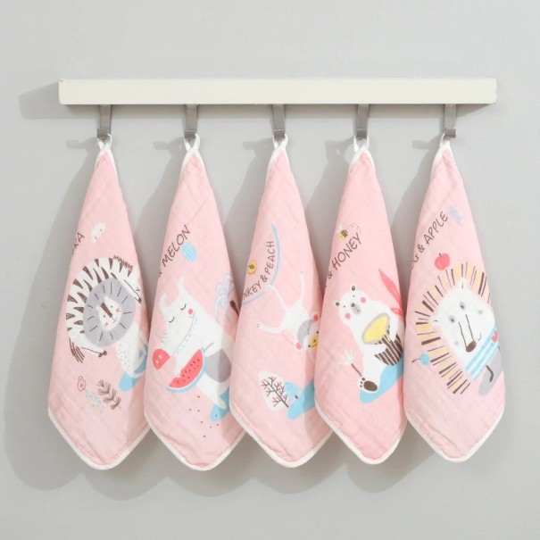 Baby bomuldsble 30x30 cm 5 stk. 8