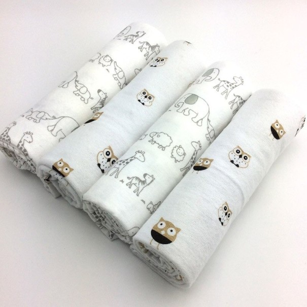 Baby bomuldsbleer 4 stk. E436 11
