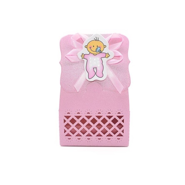 Baby gaveæske 12 stk. rosa 1