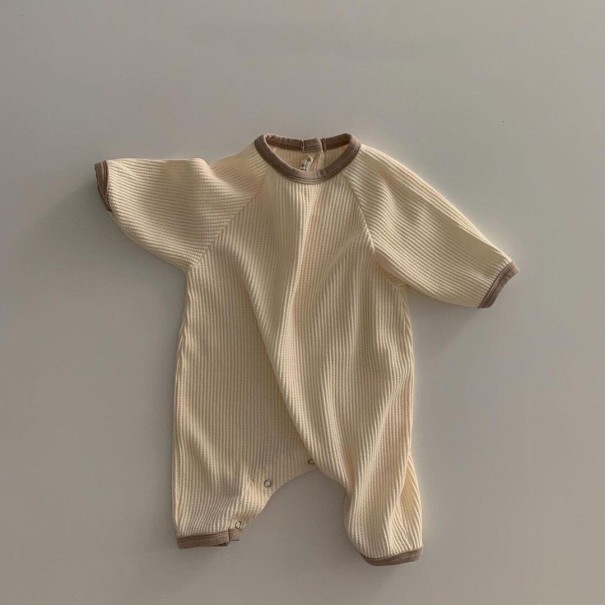Baby heldragt T2623 cremefarvet 9-12 måneder