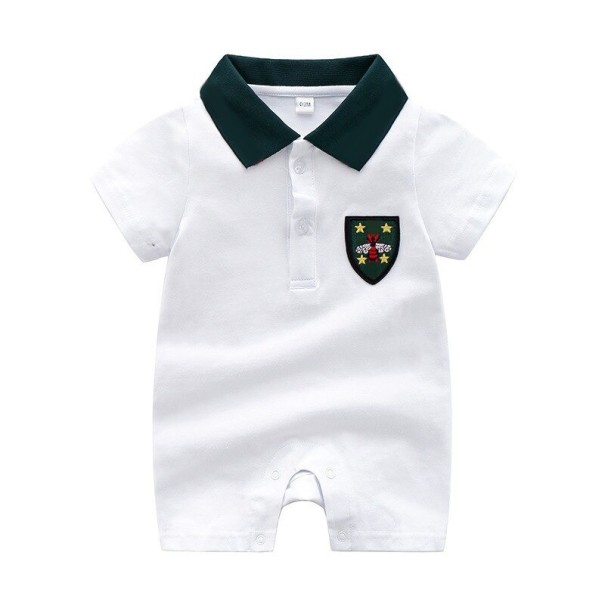 Baby heldragt T2676 hvid 0-3 måneder