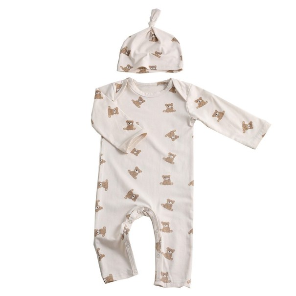 Baby jumpsuit med hatt T2667 12-18 månader B