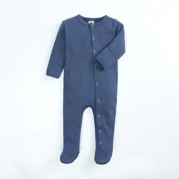 Baby jumpsuit T2565 mörkblå 3-6 månader