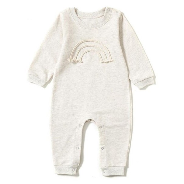 Baby jumpsuit T2602 crème 12-24 maanden