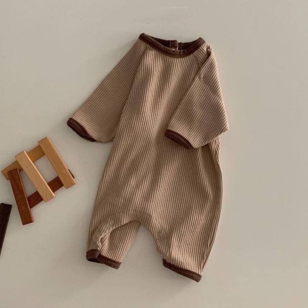 Baby jumpsuit T2623 krämfärgad 9-12 månader