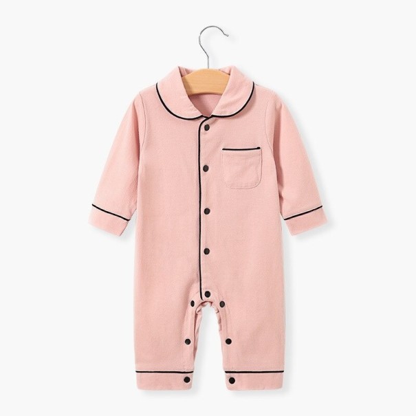 Baby jumpsuit T2653 roze 12-18 maanden