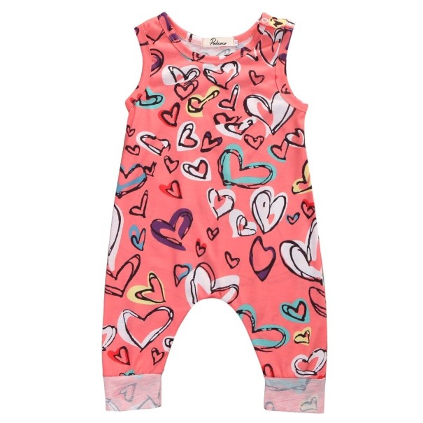 Baby-Overall für Mädchen T2578 0-6 Monate