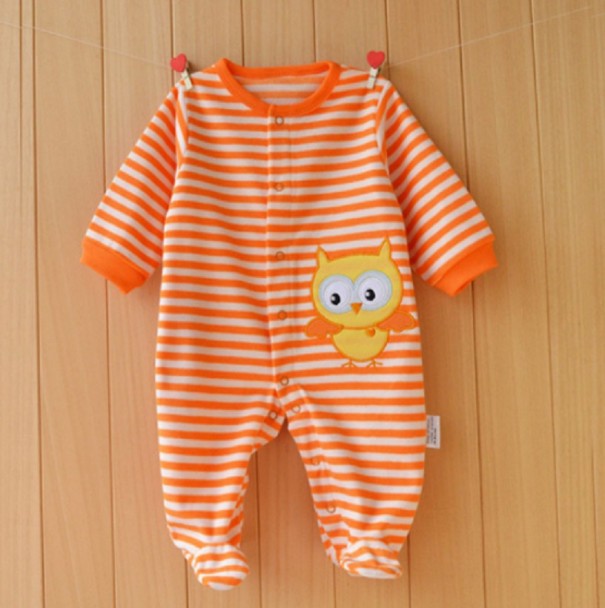 Baby-Overall mit Vogel-Print 3-6 Monate