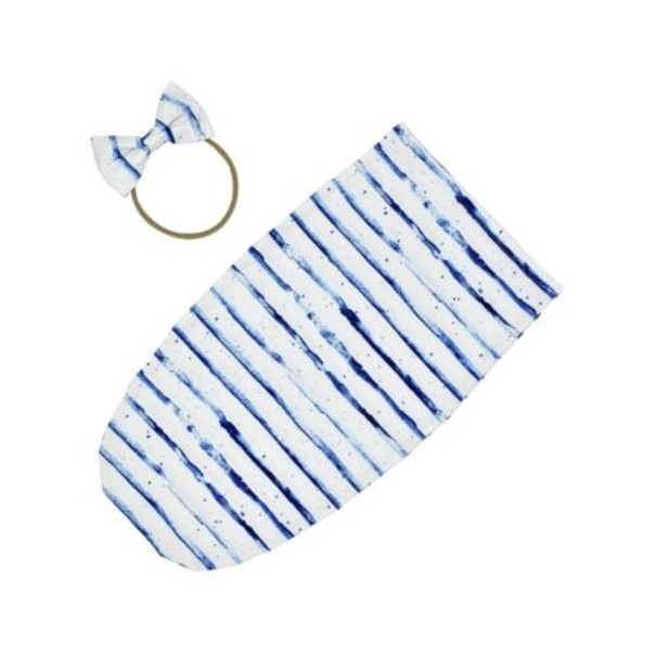 Baby Swaddle with Headband E482 3