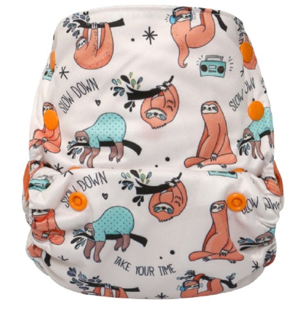 Baby Swimwear with Sloths 1