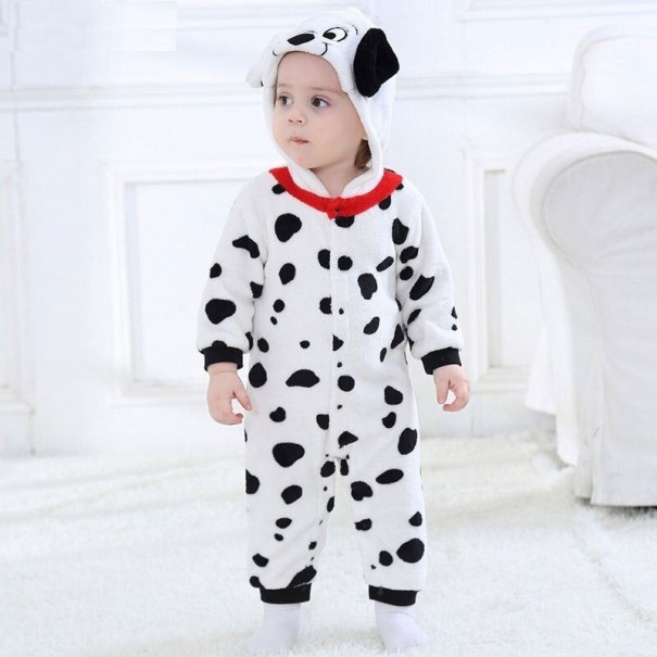 Baby varm overall Dalmatian T2594 3-9 månader