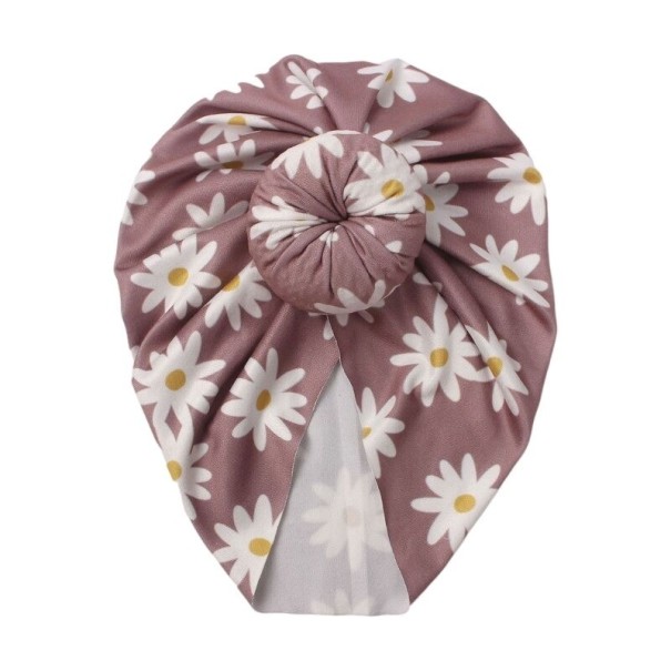 Baby zomerhoedje met print 1