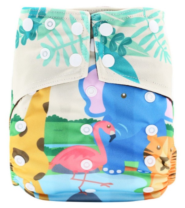 Babybadebekleidung mit Tieren J685 3