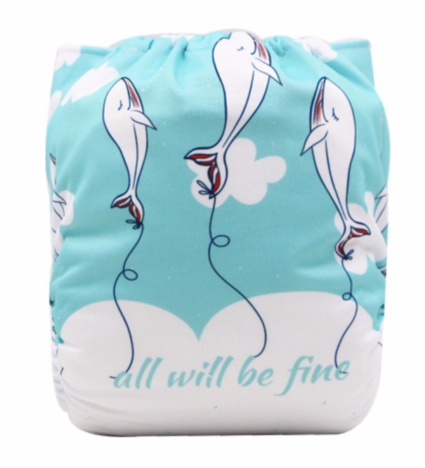 Babybadebekleidung - Windel J682 2