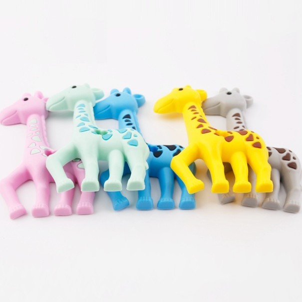 Babybitring i form av en giraff J875